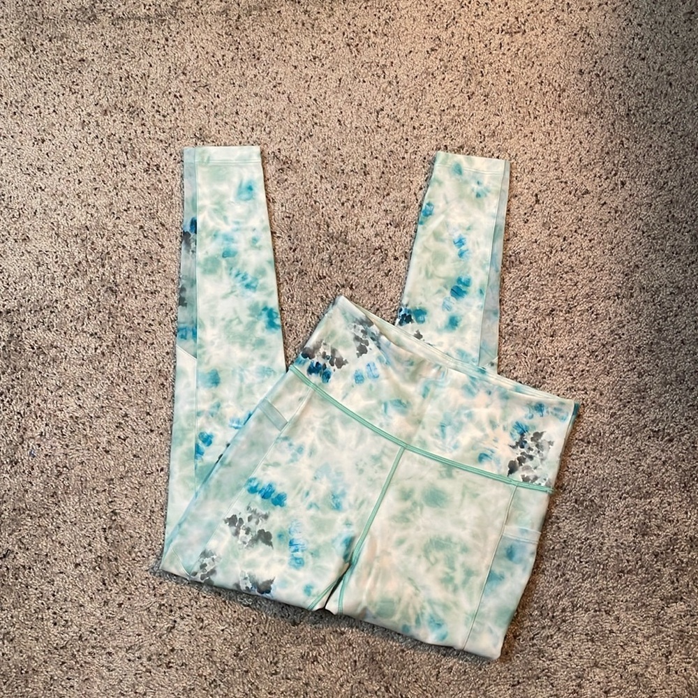 Peloton Diamond Tie‎ Dye High Rise Pocket Legging Women’s Size Small
